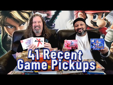 GAME PICKUPS - EPIC GAME HAUL! (PS2, PS5, PSP, Switch, Xbox, SNES, Dreamcast)