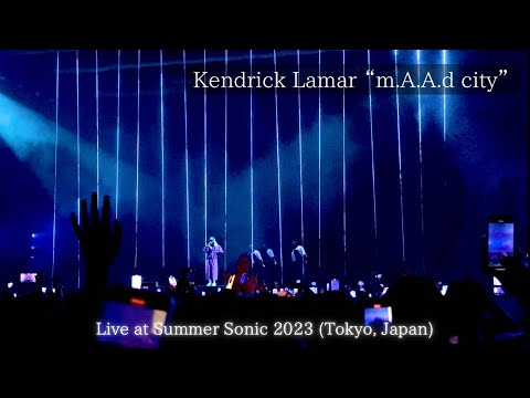 Kendrick Lamar “m.A.A.d city” Live at Summer Sonic 2023 (Tokyo, Japan)