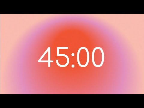 Red Aura 45 Minute Timer