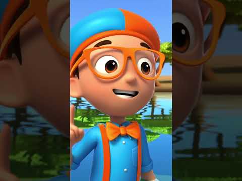 All the things an Elephant can do with its trunk 🐘! Learn with #blippi #blippiwonders #shorts