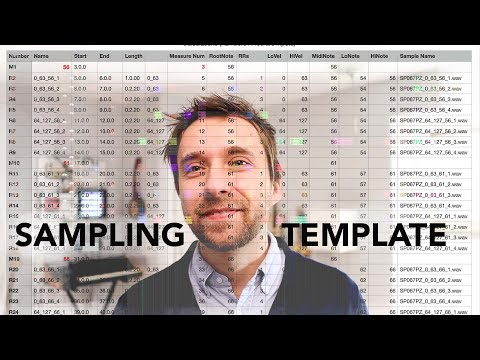 How to make a template for sampling (REAPER, Decent Sampler)