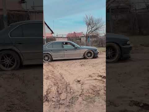 Off road test BMW E38 V8