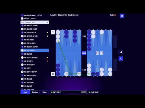 研究２【バックギャモン/BackGammon】