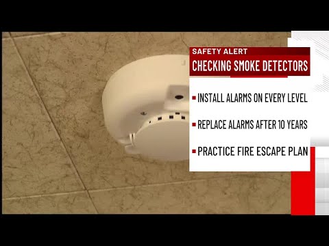 Red Cross asks you to test your smoke alarms for daylight saving time