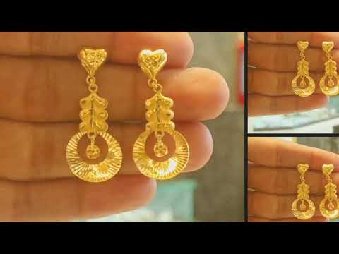 Beautiful gold Earrings 22ct Hm#youtubeshorts #gold #goldjewellery 🙏🙏💥🌈🌈❤️❤️❤️#youtubeshorts