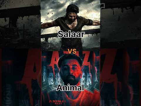 Salaar vs Animal Day 12 All India BOC Comparison || #salaarboxofficecollection #animal #