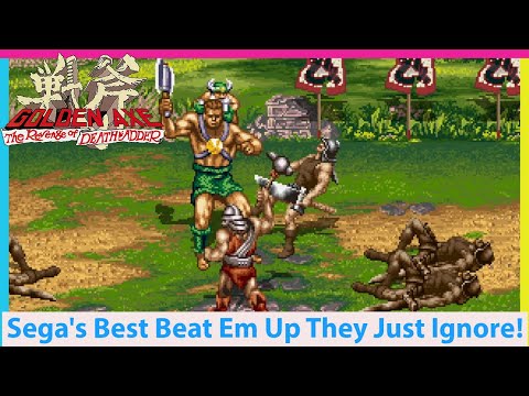 Sega's Most Neglected Arcade Hidden Gem! Golden Axe: The Revenge of Death Adder