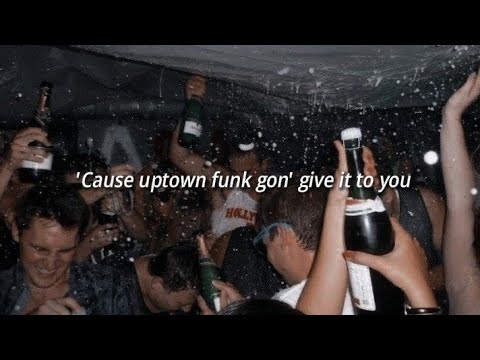 bruno mars - uptown funk (slowed + lyrics)