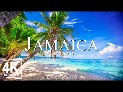 Jamaica 4K – Reggae Rhythms, Golden Sands, and Island Serenity | Calming Piano Music