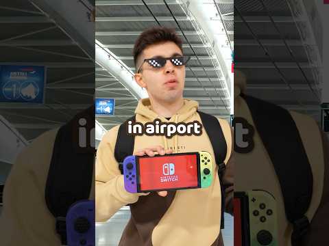 Nintendo Switch Airport Security!