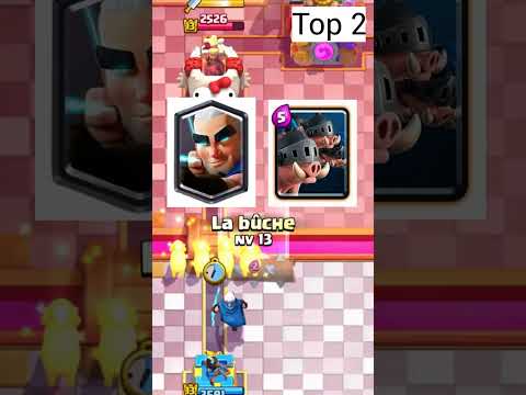 Combos les plus soucotés de Clash Royale! Partie 1 #clashroyale #clashroyaledeck #gaming #shorts