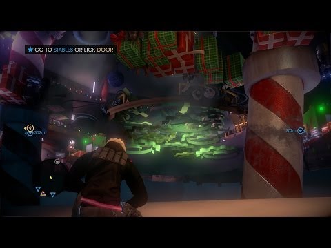 How to glitch into Santa's Workshop in Saints Row IV