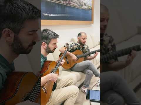 @AntoineMoriniere & @guillaumebleton1406  rehearse ‘En an-Ándalus’.  #samiyusuf #tanweerfestival