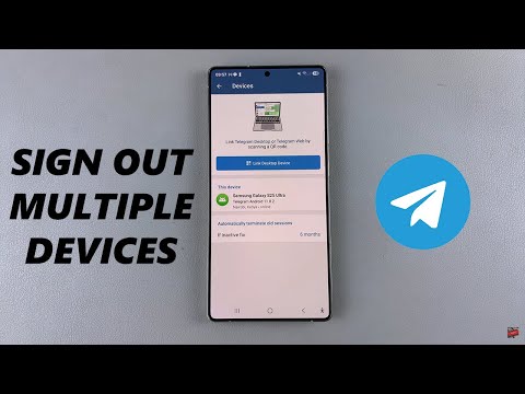 How To Log Out Of Telegram  From Multiple Devices