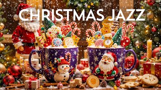 Christmas Jazz Cafe Music 🎄 Instrumental Christmas Jazz Music & Bossa Nova ~ Christmas Jazz Playlist