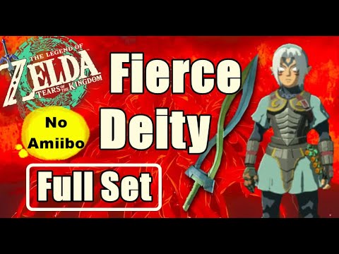 Fierce Deity Armor Set & Sword Zelda Tears of the Kingdom