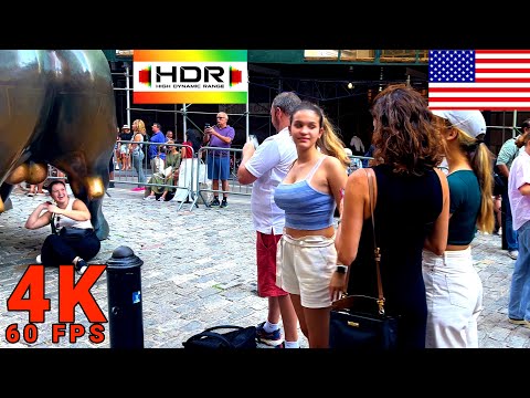 New York Stock Market Walk Part 2/2 USA 4K HDR