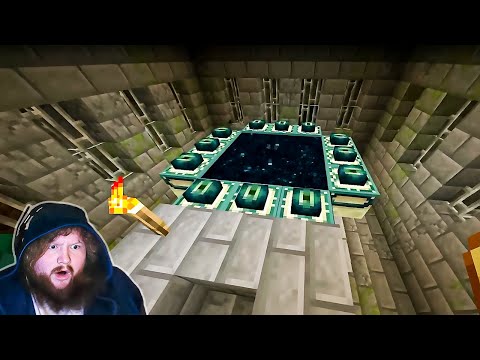 Finding The End Portal (Minecraft Hardcore Challenge)