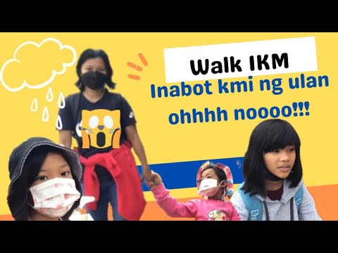 Walk Vlog EP1 |With Us (1KM walk to  Baby Sitter + Work ni Nanay)😂#familyvlog #support local