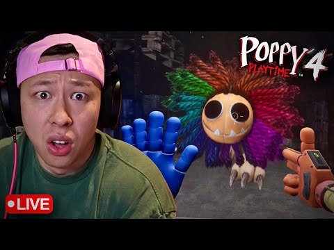 I streamed until I beat POPPY PLAYTIME CHAPTER 4