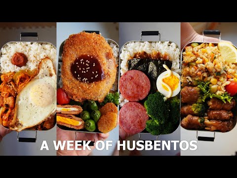 [ #24 A WEEK OF HUSBAND BENTOS ] a week I couldn’t survive 🙃