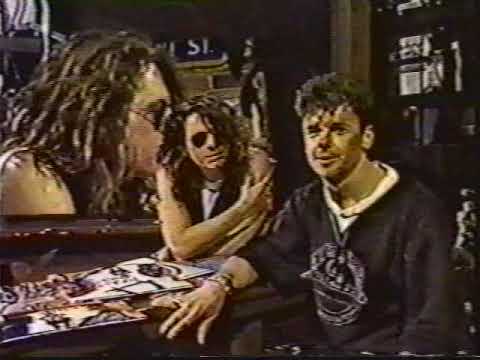 Michael Hutchence and Tim Farriss of INXS on MTV Week in Rock 1987