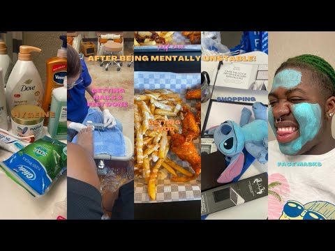 Summer Self Care Day (Hygiene, nail salon, new foods, shopping & face masks) | PatTheGemini1