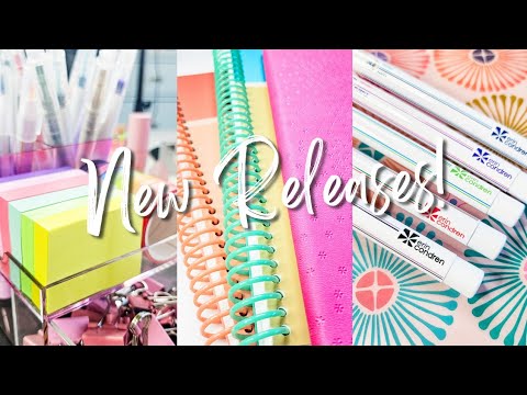 *NEW* Erin Condren Notebooks, Markers, & Office Organizers!!