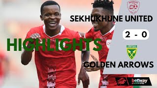 Sekhukhune United Triumphs Over Golden Arrows | Match Highlights - September 28, 2024