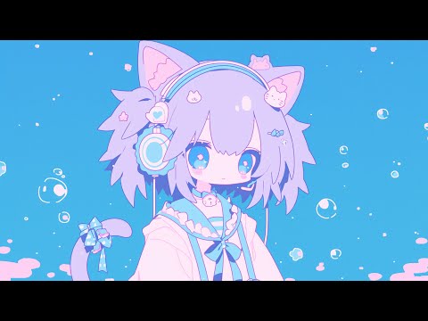 [1 Hour] Aquary Sky 🌊 | Cute & Hopeful BGM | Study, Work & Relaxation Music