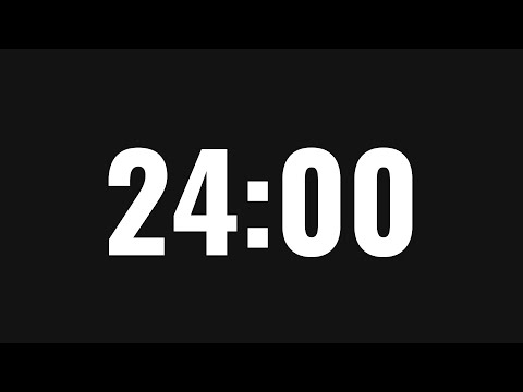 24 Minute Timer