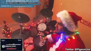 Pegboard Nerds - Melodymania (NEW 2016) | BLIND Drum Cover Live on Twitch