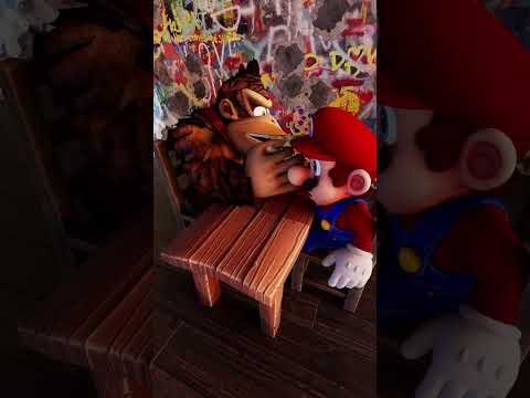 Mario and Sonic Arm wrestling #shorts