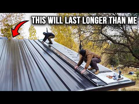 Installing a Metal Roof (DIY Standing Seam)