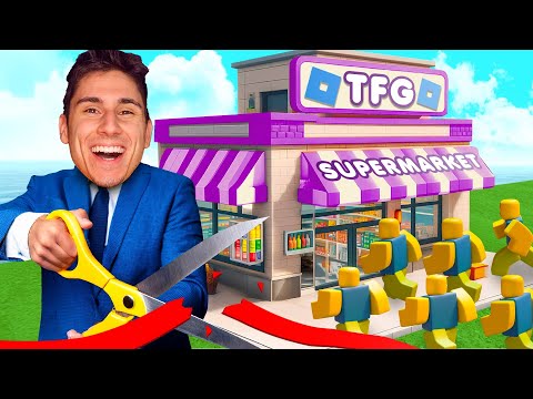 I Played Supermarket Simulator IN ROBLOX!