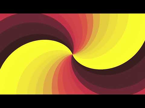 1H long relaxing satisfying Screensaver of colorful spiral Video Loop no sound, no music