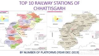 Top 10 railway stations of Chhattisgarh