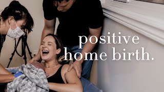 HOME BIRTH VLOG | Natural Water Birth *RAW + EMOTIONAL*