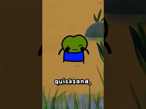 how to escape quicksand