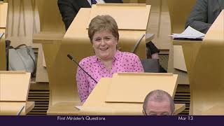 First Minister's Questions -13 March 2025