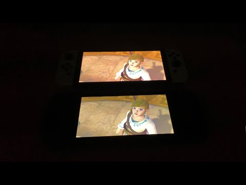 The Legend Of Zelda Skyward Sword - OLED Nintendo Switch Vs Original Switch!! Comparison Part 4!