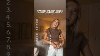 ranking sabrina carpenter songs!!! 💌EMAILS I CANT SEND EDITION💌 #sabrinacarpenter #rankingsongs