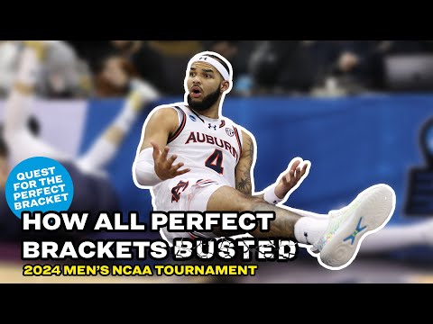 How perfect brackets all busted in the 2024 men's NCAA tournament – A retrospective