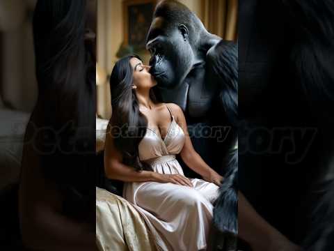 Gentle gorilla journey#viralshort #trendingshort #happy #gorilla #animallover#pregnentwomen