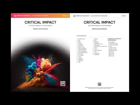 Critical Impact, by Brian Balmages – Score & Sound