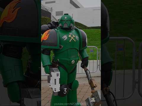 Warhammer 40,000 Salamander cosplay #shorts #warhammer40k