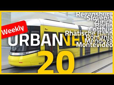 Longest trams in Berlin | NO trams in Regensburg | Stuttgart 21 near completion | Urban news 20