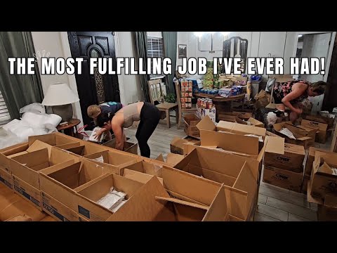 The most fulfilling job I've ever had! Hurricane helene Relief supplies.