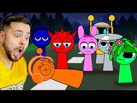 ОРАНЖЕВЫЙ УМЕР 😭 НОВАЯ ГРУСТНАЯ АНИМАЦИЯ СПРУНКИ (Incredibox Sprunki)