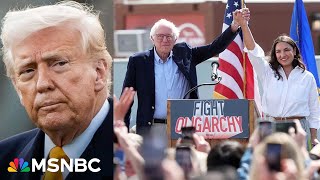 'Populist revolt going on' against Trump's policies: AOC, Sanders fire up crowds